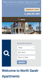 Mobile Screenshot of northsarahapts.com